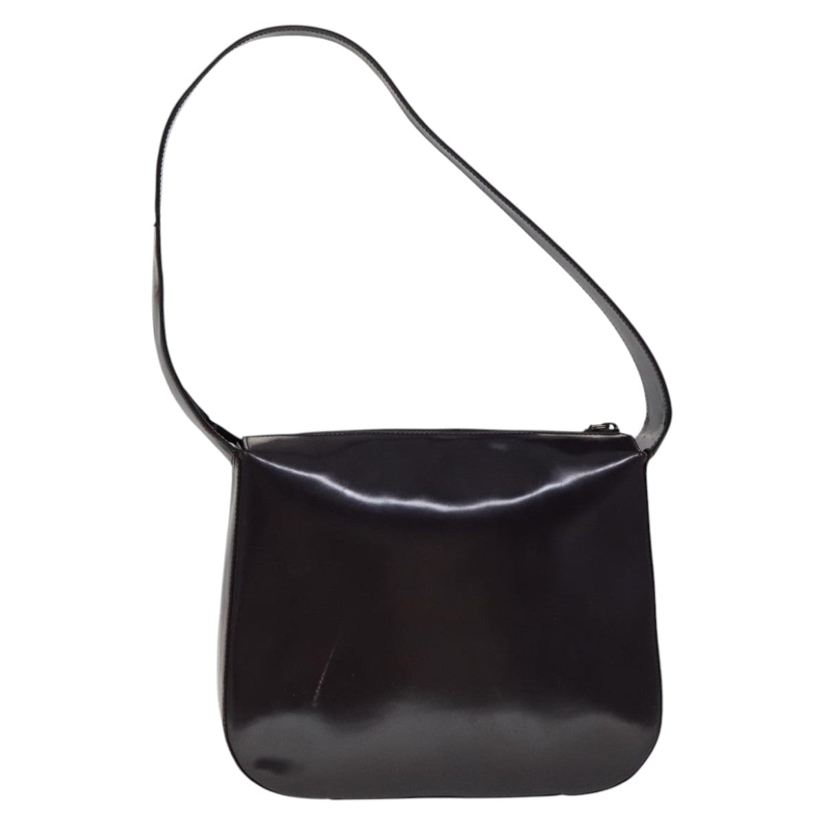 GUCCI Shoulder Bag Enamel Purple 001 1364 1703 Auth 110704