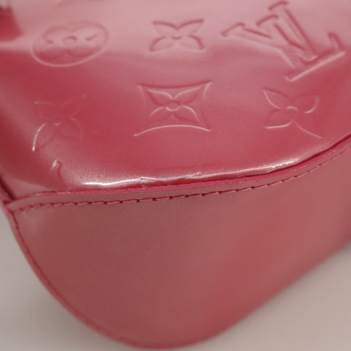 LOUIS VUITTON Monogram Vernis Minna Street Bag Fran Boise M9146F LV Auth 110742V