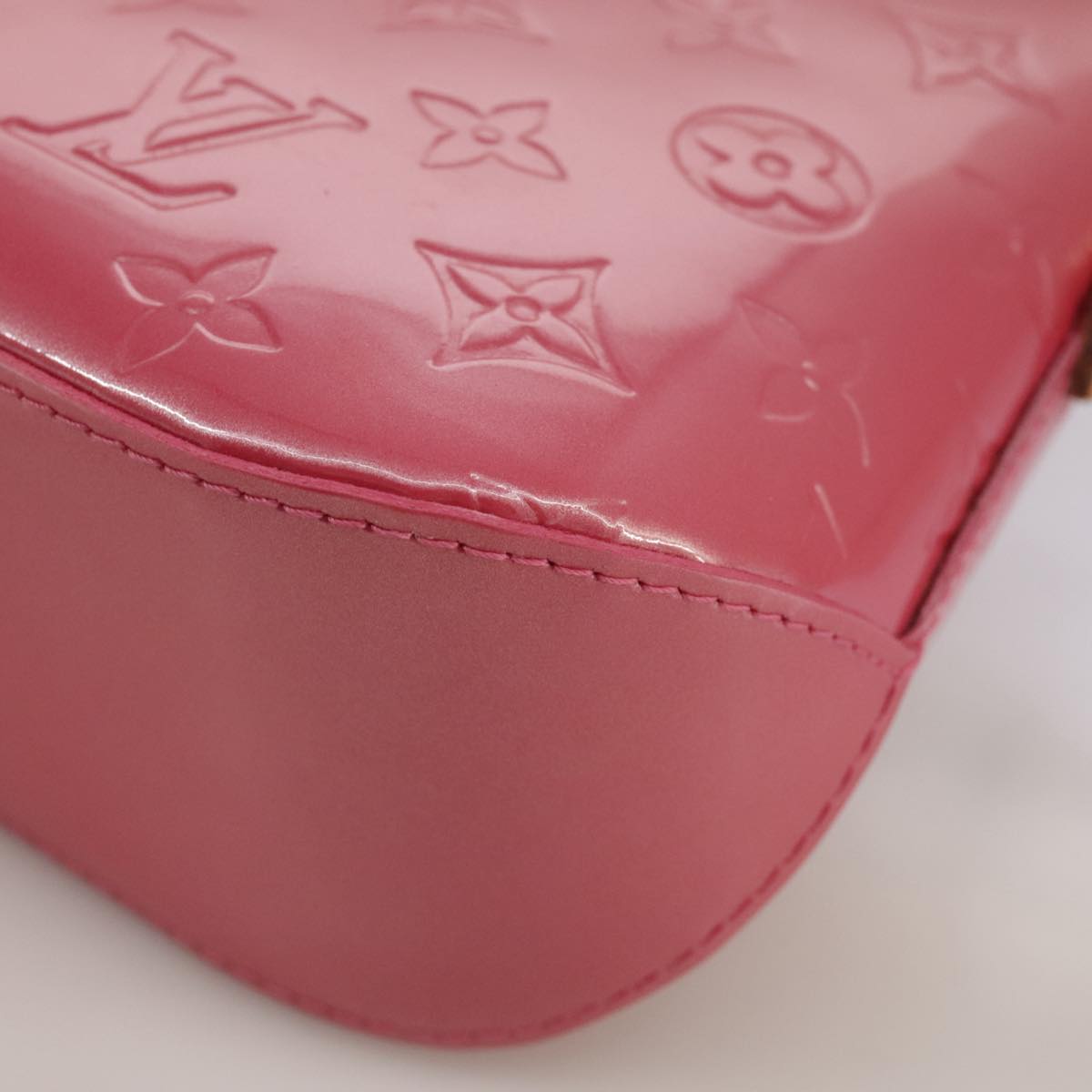 LOUIS VUITTON Monogram Vernis Minna Street Bag Fran Boise M9146F LV Auth 110742V