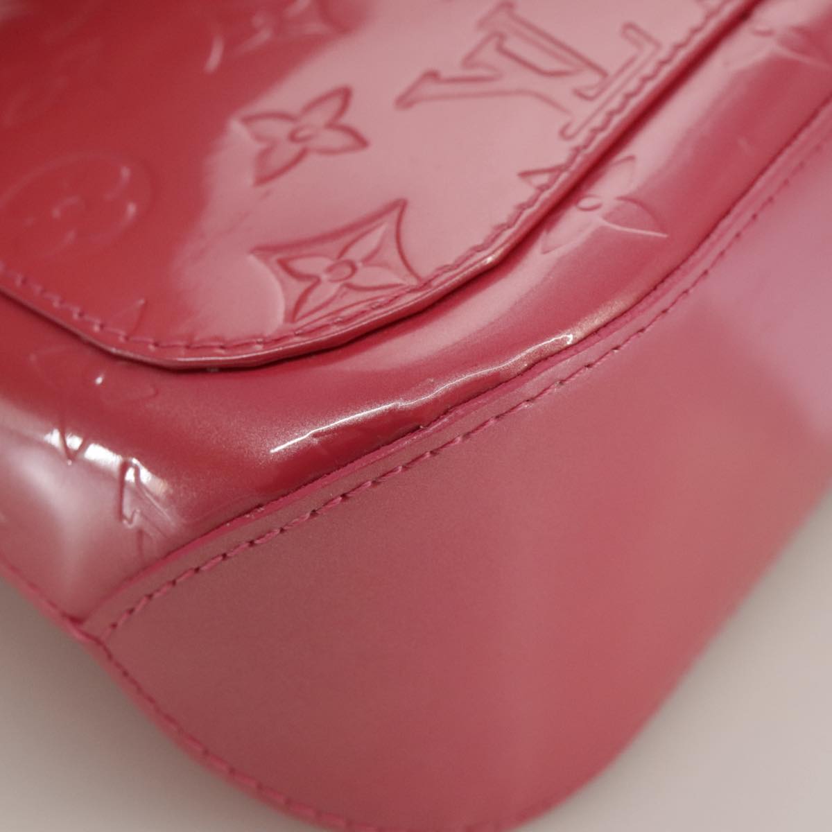 LOUIS VUITTON Monogram Vernis Minna Street Bag Fran Boise M9146F LV Auth 110742V
