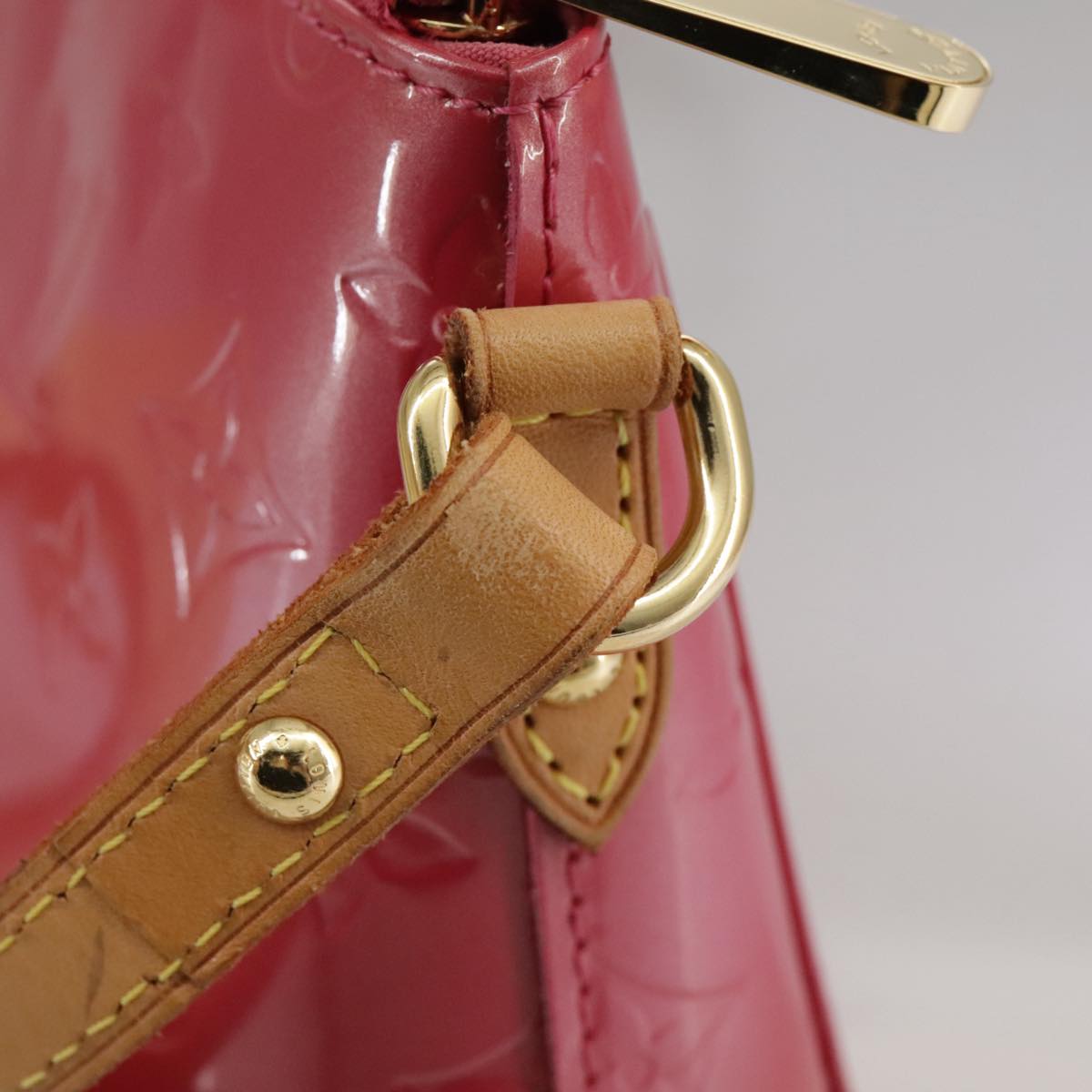 LOUIS VUITTON Monogram Vernis Minna Street Bag Fran Boise M9146F LV Auth 110742V