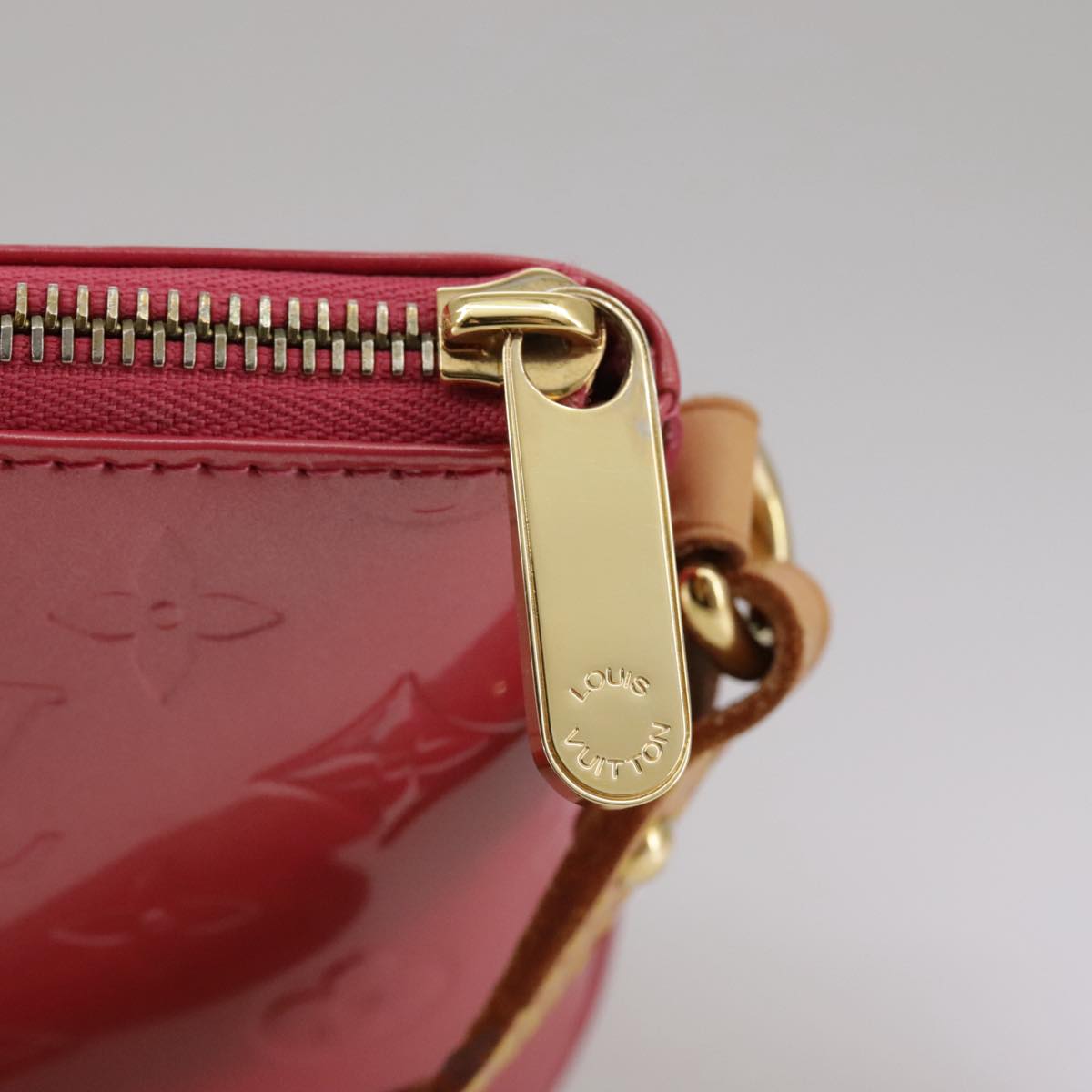 LOUIS VUITTON Monogram Vernis Minna Street Bag Fran Boise M9146F LV Auth 110742V