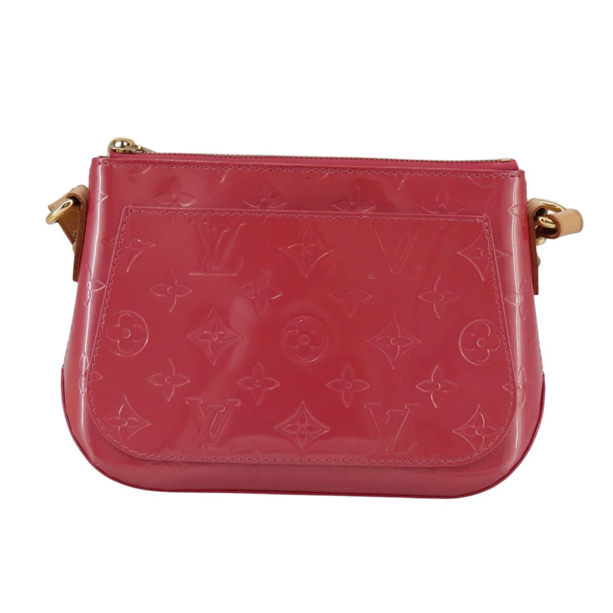 LOUIS VUITTON Monogram Vernis Minna Street Bag Fran Boise M9146F LV Auth 110742V