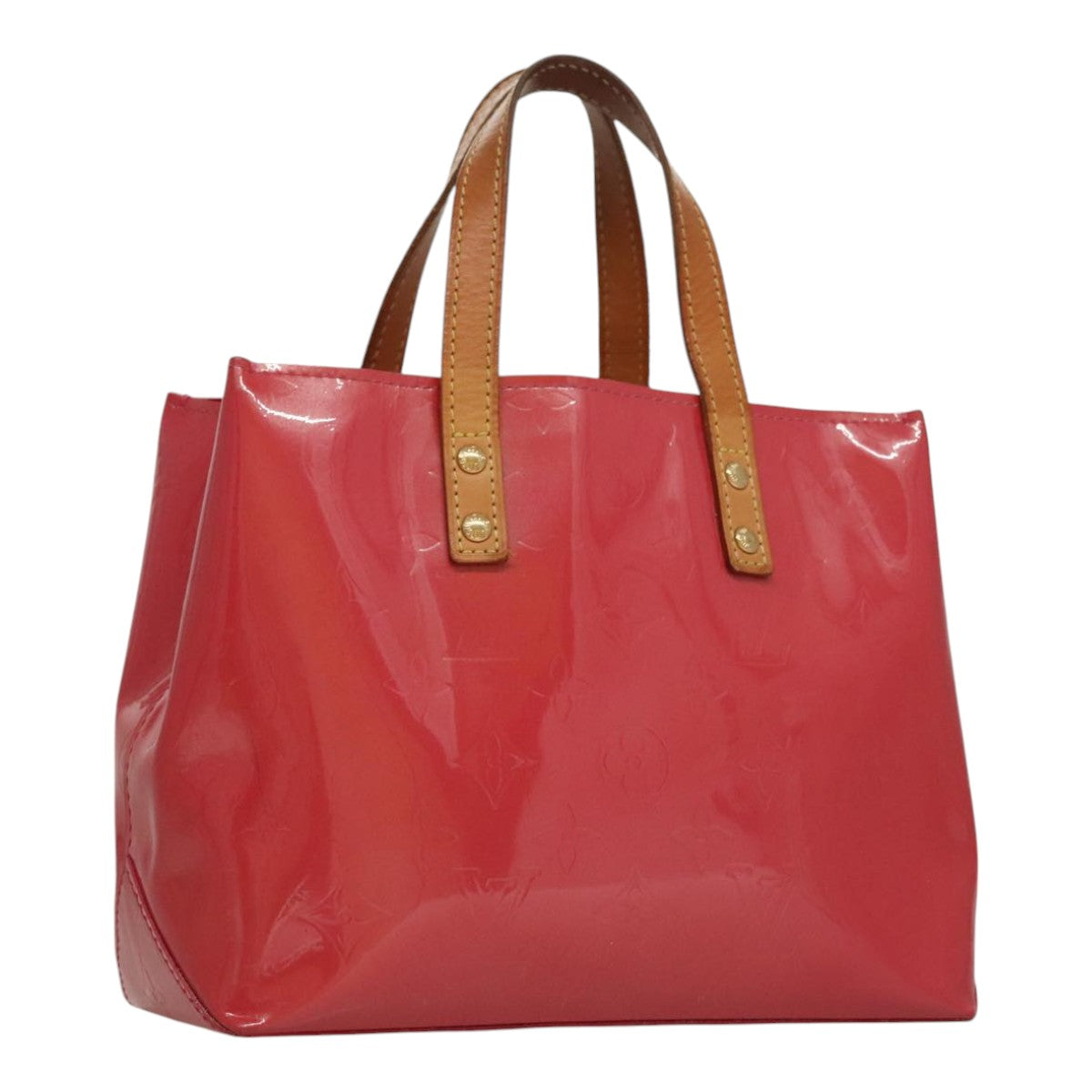 LOUIS VUITTON Monogram Vernis Reade PM Hand Bag Fran Boise M9132F LV Auth 110746