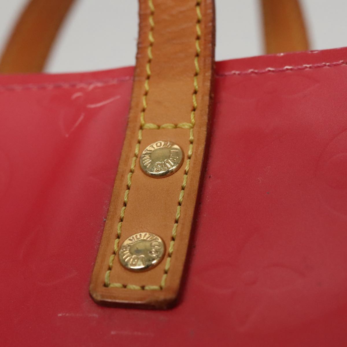 LOUIS VUITTON Monogram Vernis Reade PM Hand Bag Fran Boise M9132F LV Auth 110746