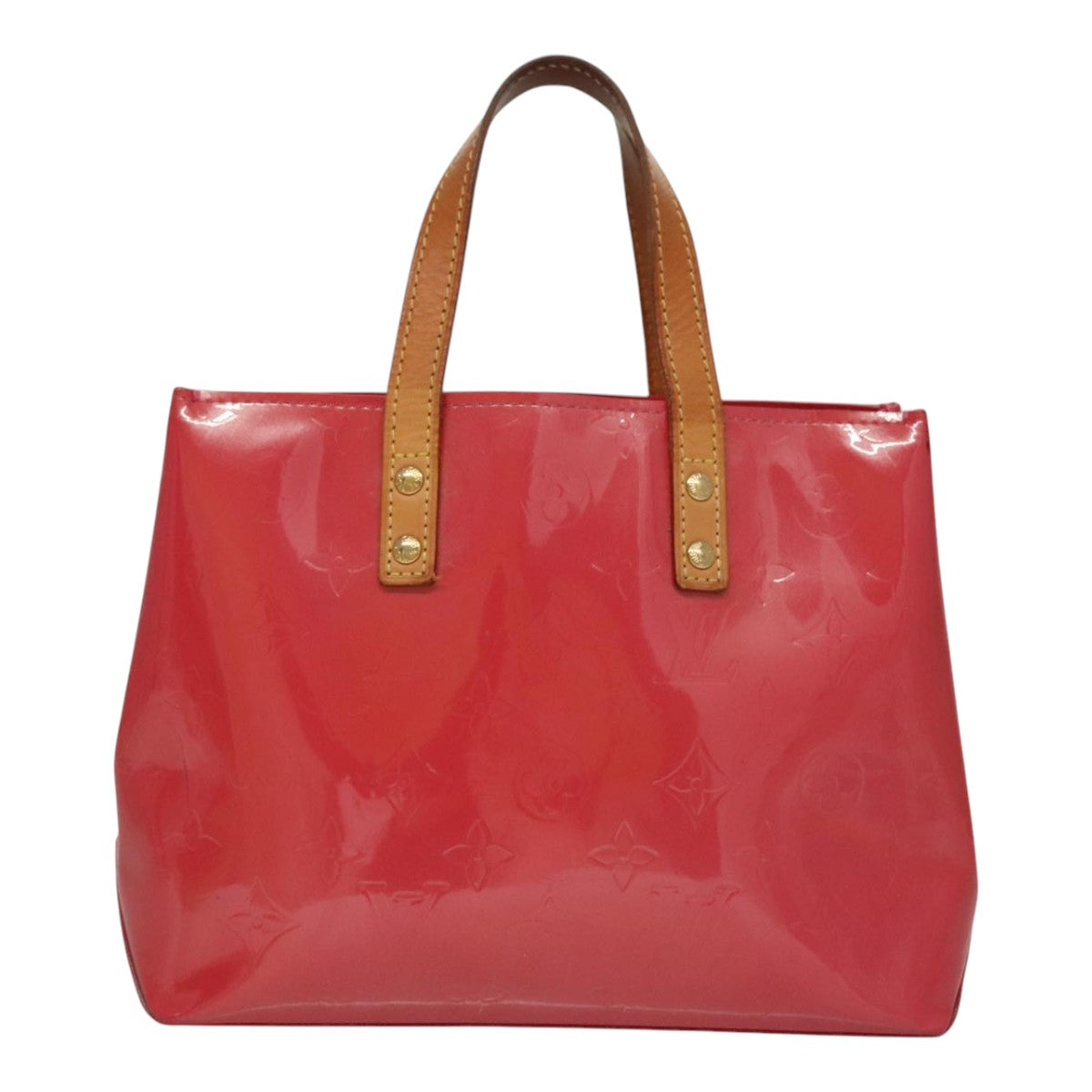 LOUIS VUITTON Monogram Vernis Reade PM Hand Bag Fran Boise M9132F LV Auth 110746