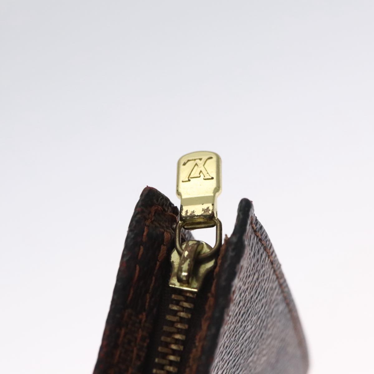 LOUIS VUITTON Damier Ebene Bucket GM Shoulder Bag SPO N42236 LV Auth 110759