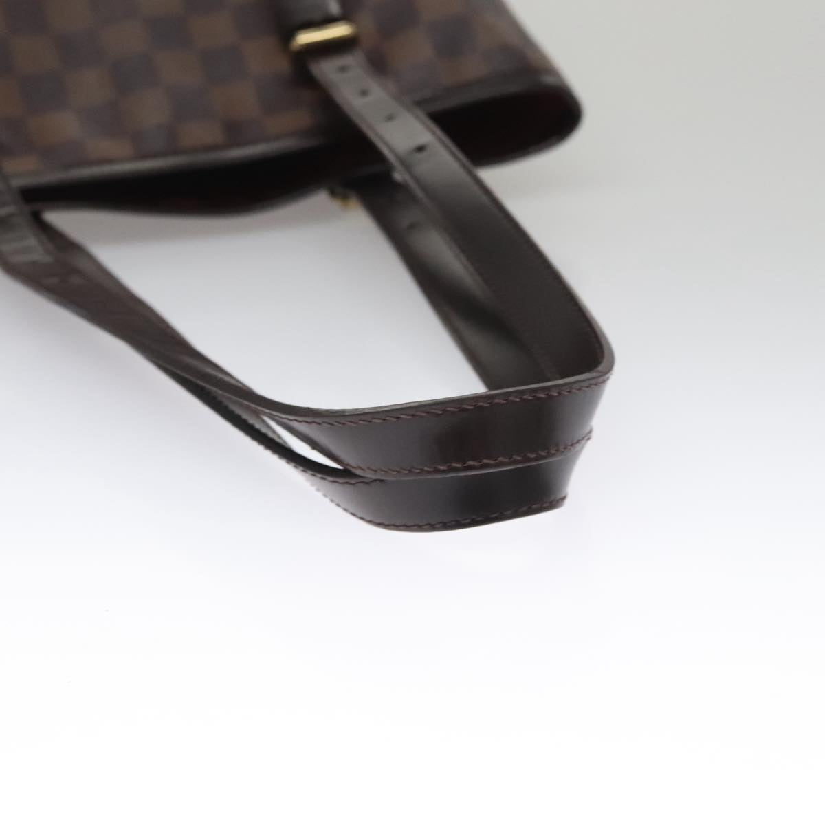 LOUIS VUITTON Damier Ebene Bucket GM Shoulder Bag SPO N42236 LV Auth 110759
