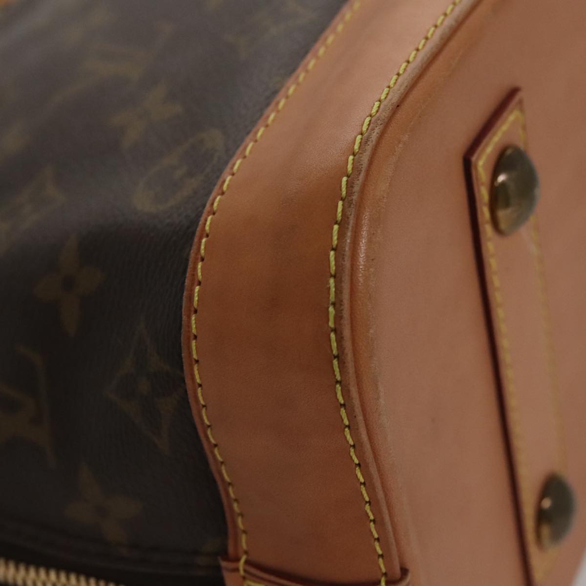 LOUIS VUITTON Monogram Alma PM Hand Bag M53151 LV Auth 110768