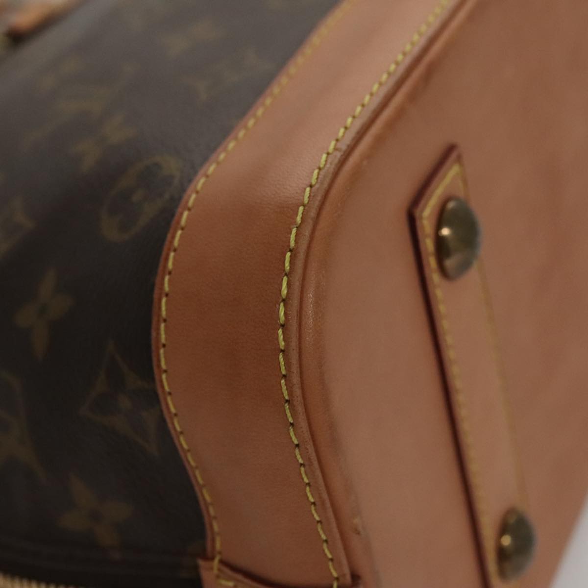 LOUIS VUITTON Monogram Alma PM Hand Bag M53151 LV Auth 110768