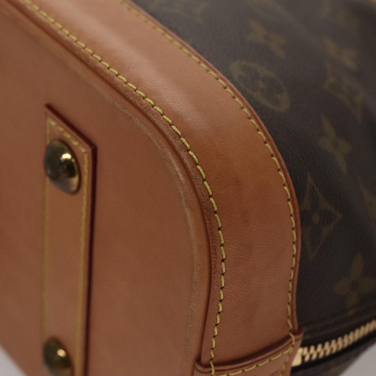 LOUIS VUITTON Monogram Alma PM Hand Bag M53151 LV Auth 110768