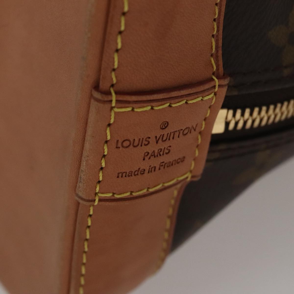 LOUIS VUITTON Monogram Alma PM Hand Bag M53151 LV Auth 110768