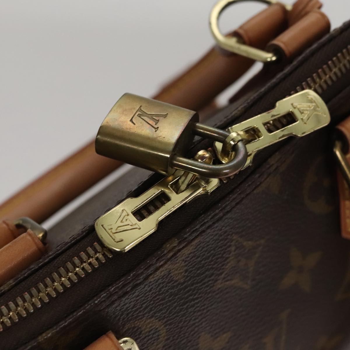 LOUIS VUITTON Monogram Alma PM Hand Bag M53151 LV Auth 110768
