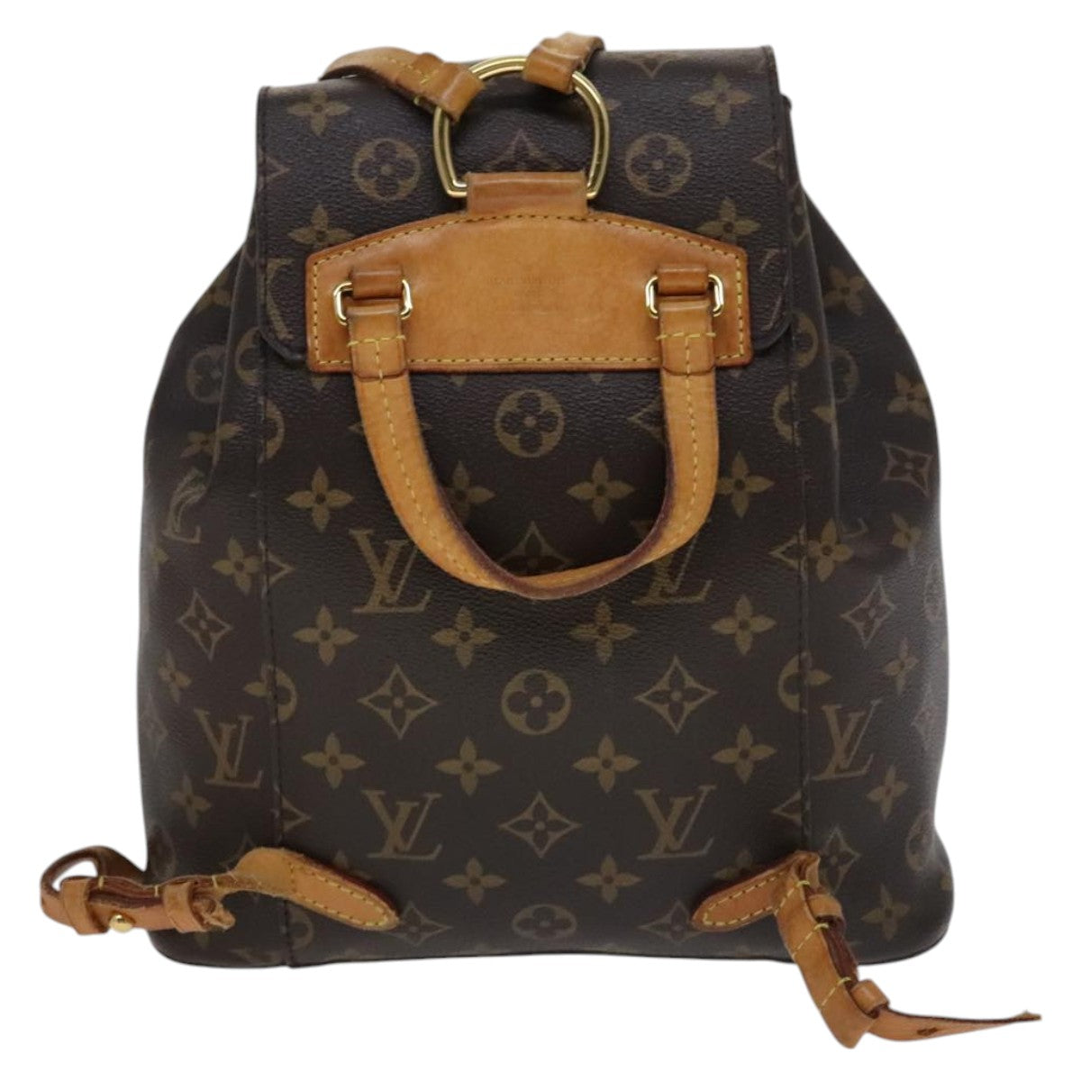 LOUIS VUITTON Monogram Montsouris NMPM Backpack M45501 LV Auth 110772
