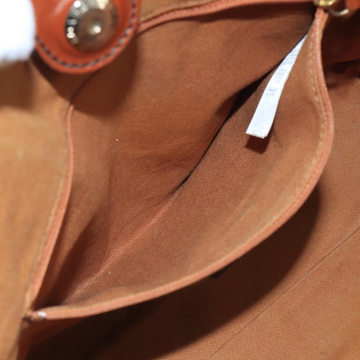 BURBERRY Nova Check Shoulder Bag PVC Suede Beige Brown gold Auth 110833