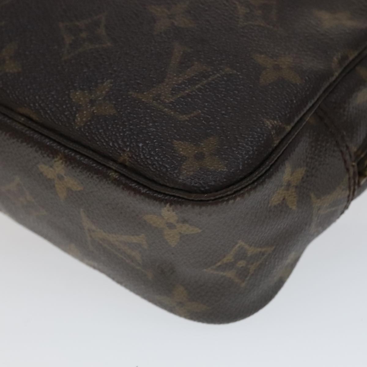LOUIS VUITTON Monogram Trousse Toilette 23 Clutch Bag M47524 LV Auth 110865