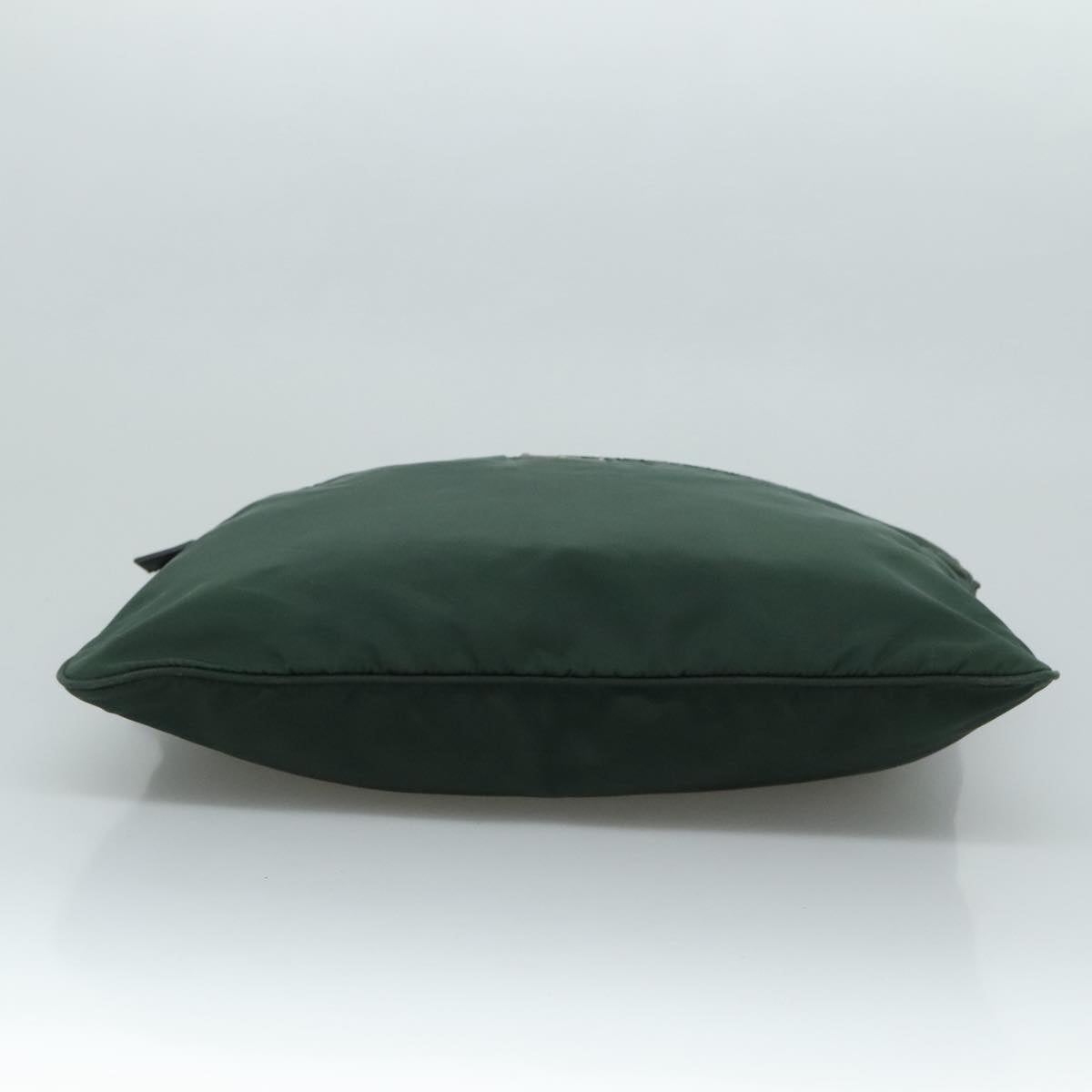 PRADA Shoulder Bag Nylon Green Auth 111079