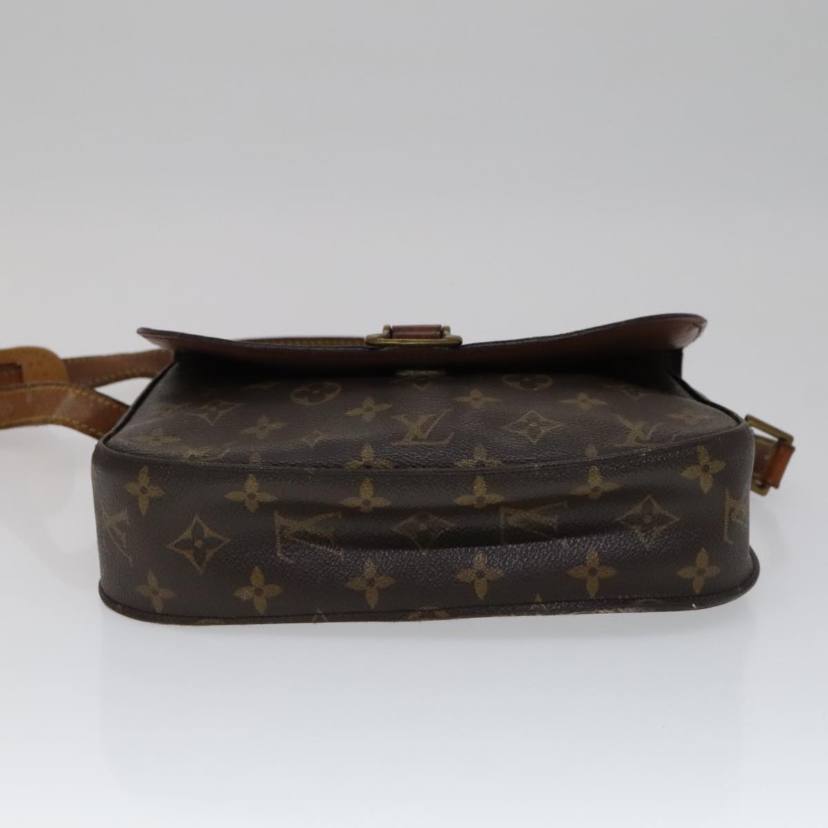 LOUIS VUITTON Monogram Saint Cloud GM Shoulder Bag M51242 LV Auth 111153