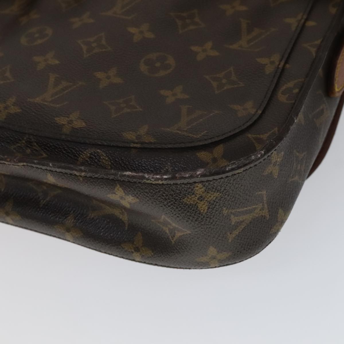 LOUIS VUITTON Monogram Saint Cloud GM Shoulder Bag M51242 LV Auth 111153