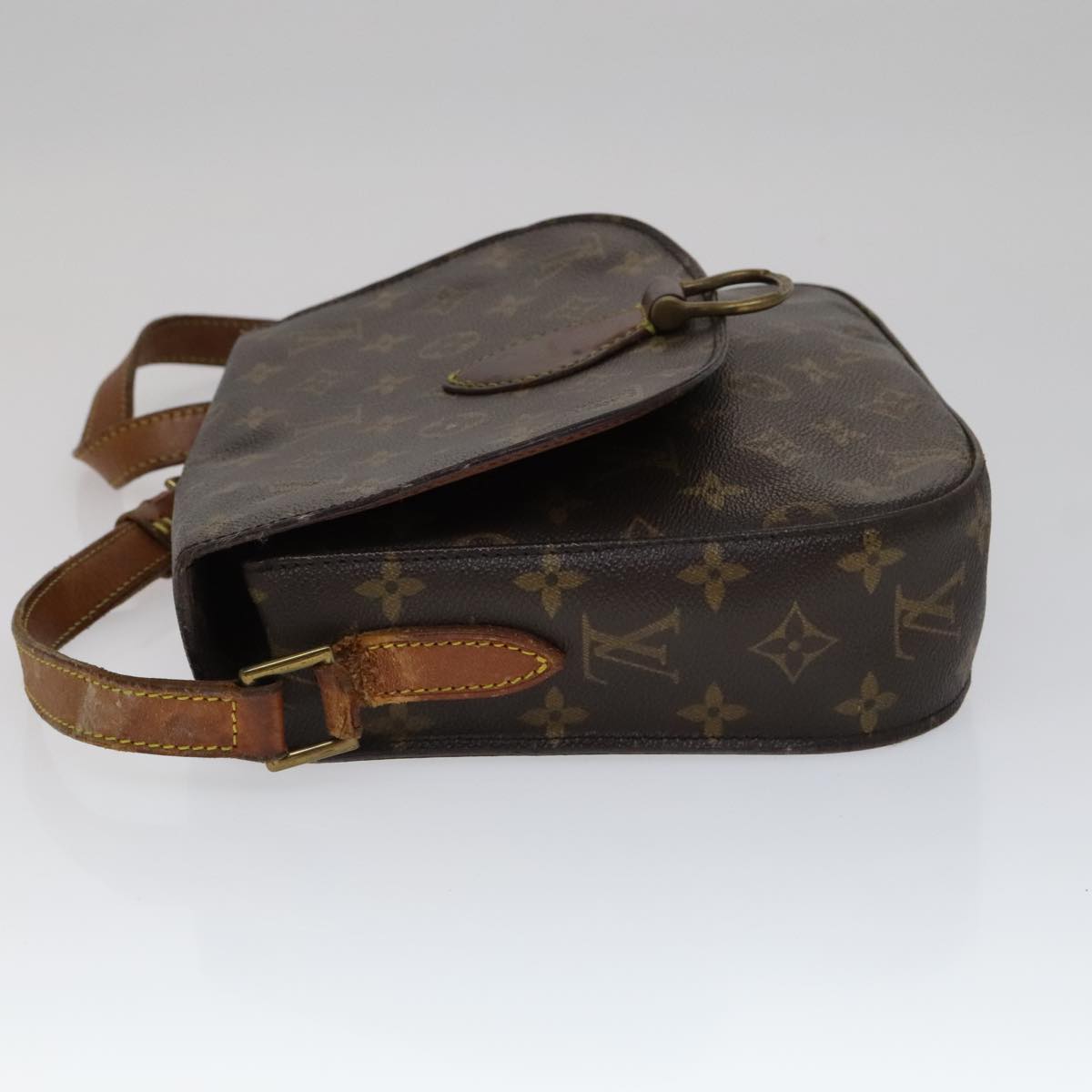 LOUIS VUITTON Monogram Saint Cloud GM Shoulder Bag M51242 LV Auth 111153