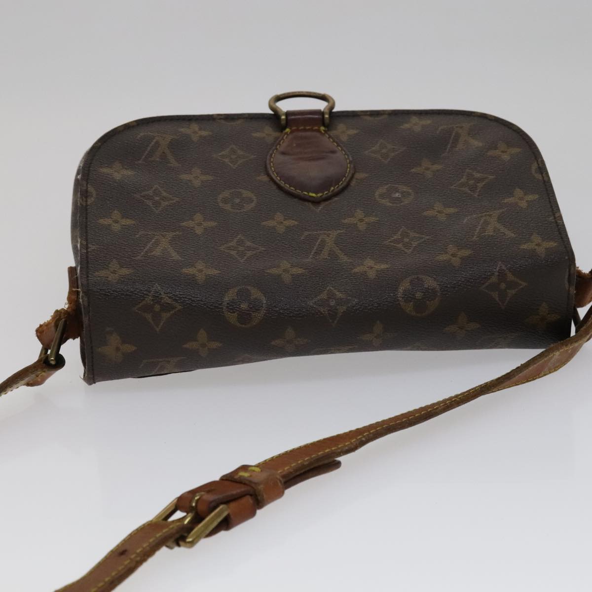 LOUIS VUITTON Monogram Saint Cloud GM Shoulder Bag M51242 LV Auth 111153