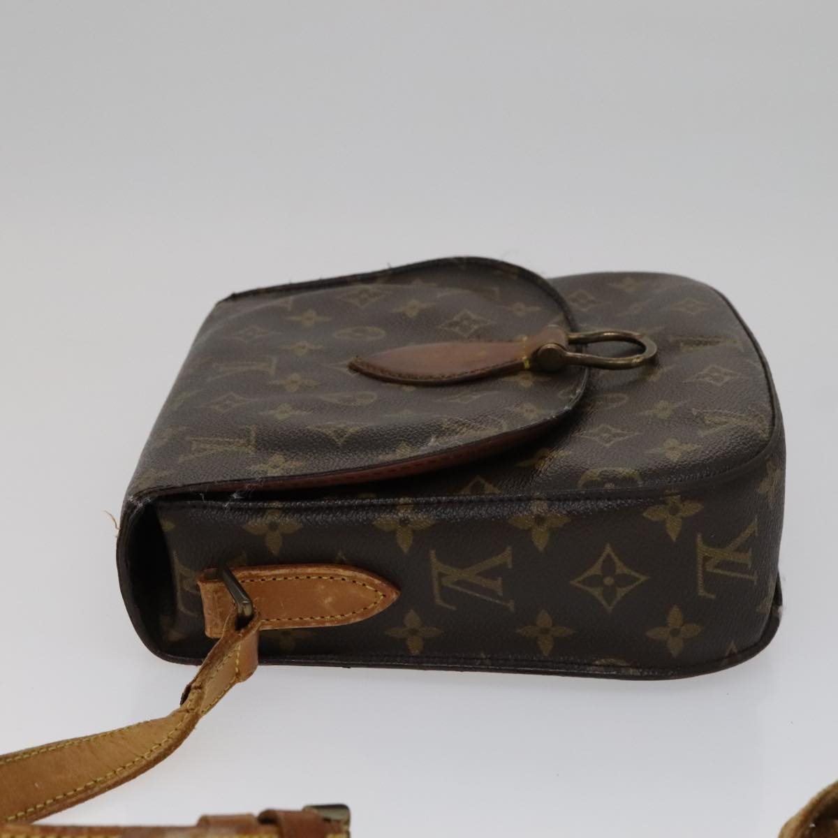 LOUIS VUITTON Monogram Saint Cloud GM Shoulder Bag M51242 LV Auth 111154