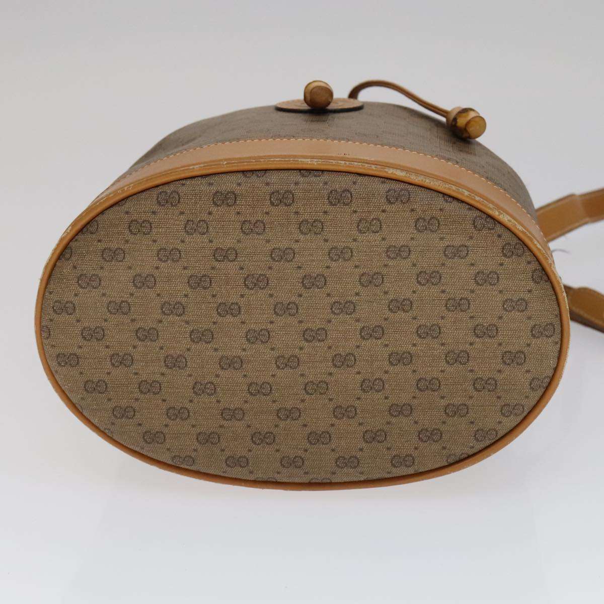 GUCCI Micro GG Supreme Shoulder Bag PVC Brown 007 14 0071 Auth 111171