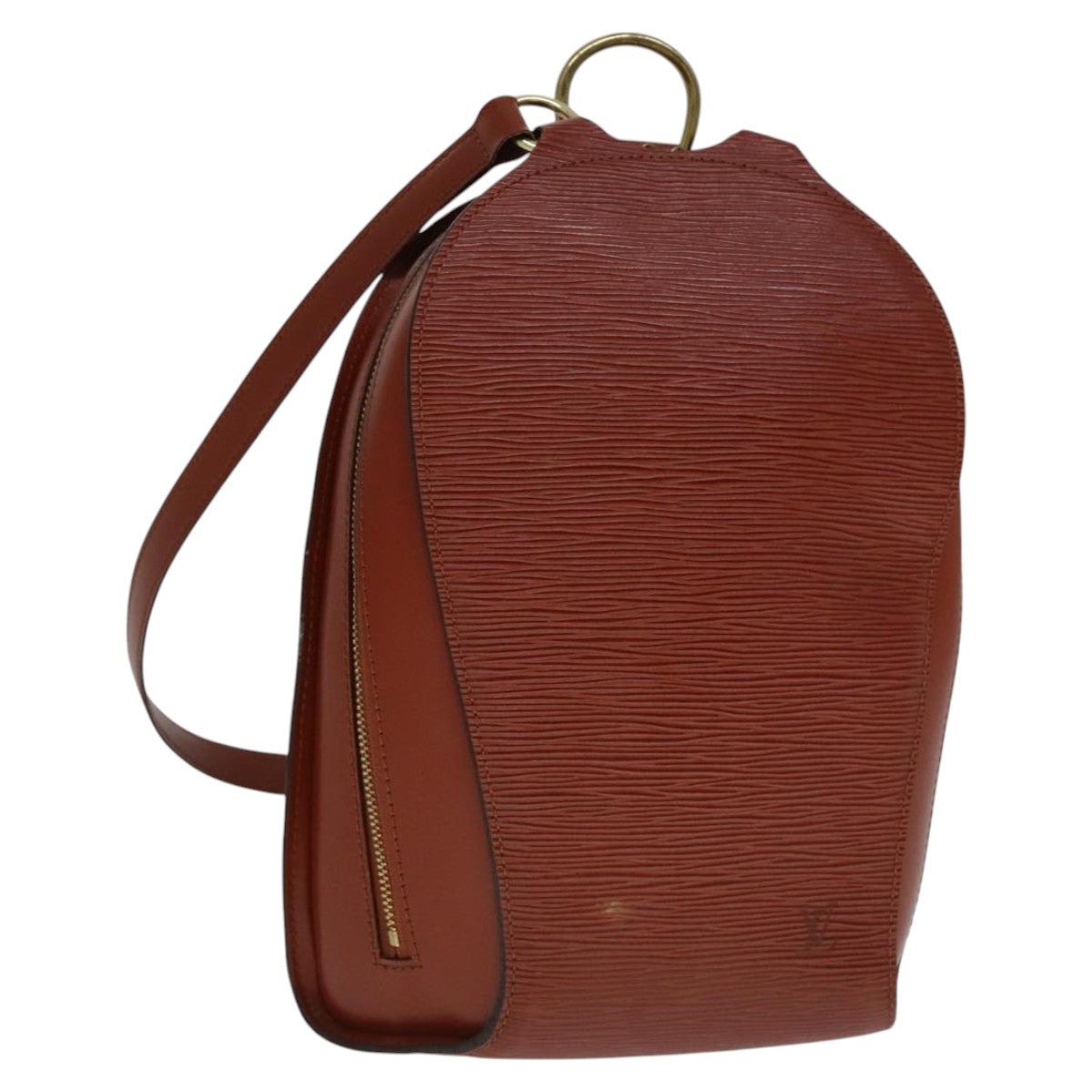 LOUIS VUITTON Epi Mabillon Backpack Brown M52233 LV Auth 111228