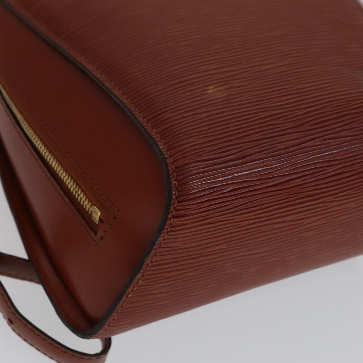 LOUIS VUITTON Epi Mabillon Backpack Brown M52233 LV Auth 111228
