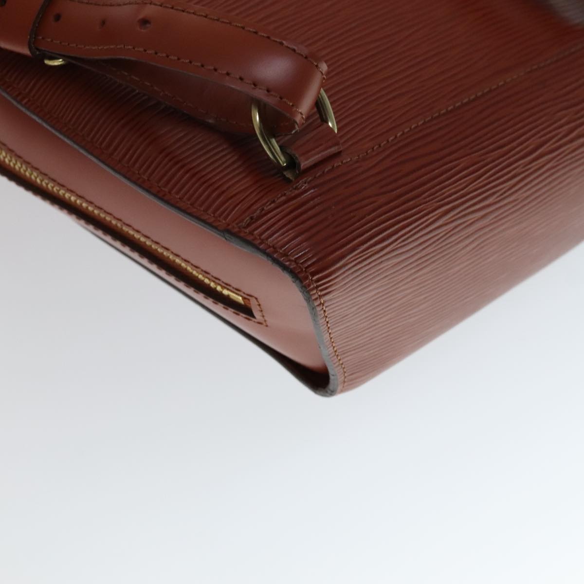 LOUIS VUITTON Epi Mabillon Backpack Brown M52233 LV Auth 111228