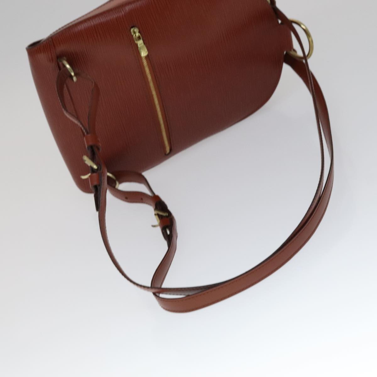 LOUIS VUITTON Epi Mabillon Backpack Brown M52233 LV Auth 111228