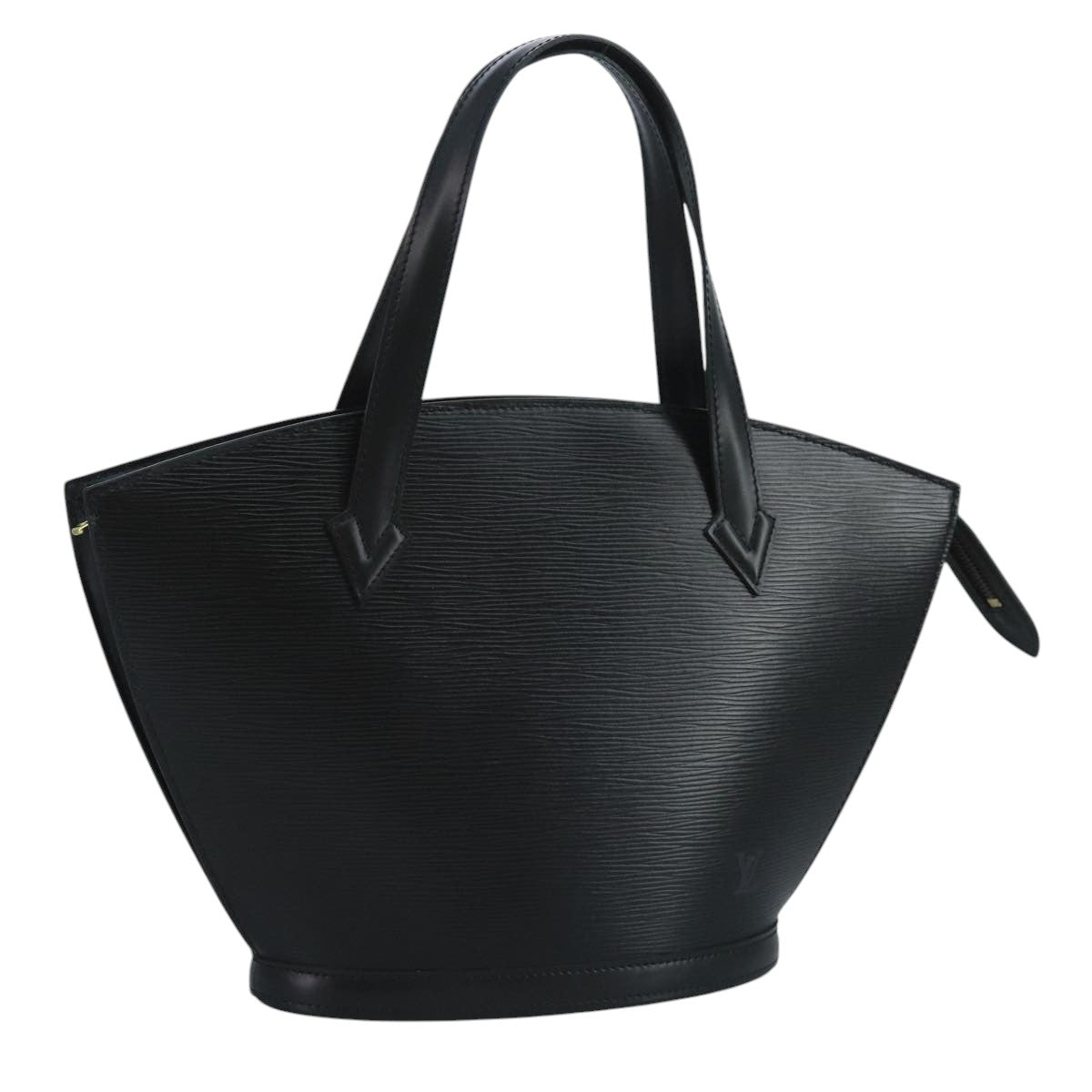 LOUIS VUITTON Epi Saint Jacques Hand Bag Black M52272 LV Auth 111231
