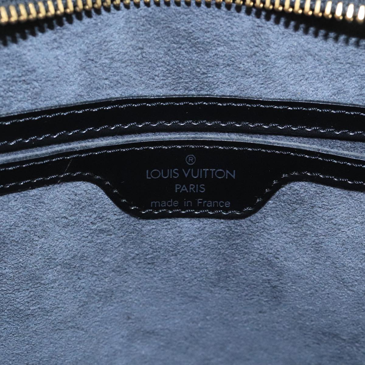 LOUIS VUITTON Epi Saint Jacques Hand Bag Black M52272 LV Auth 111231