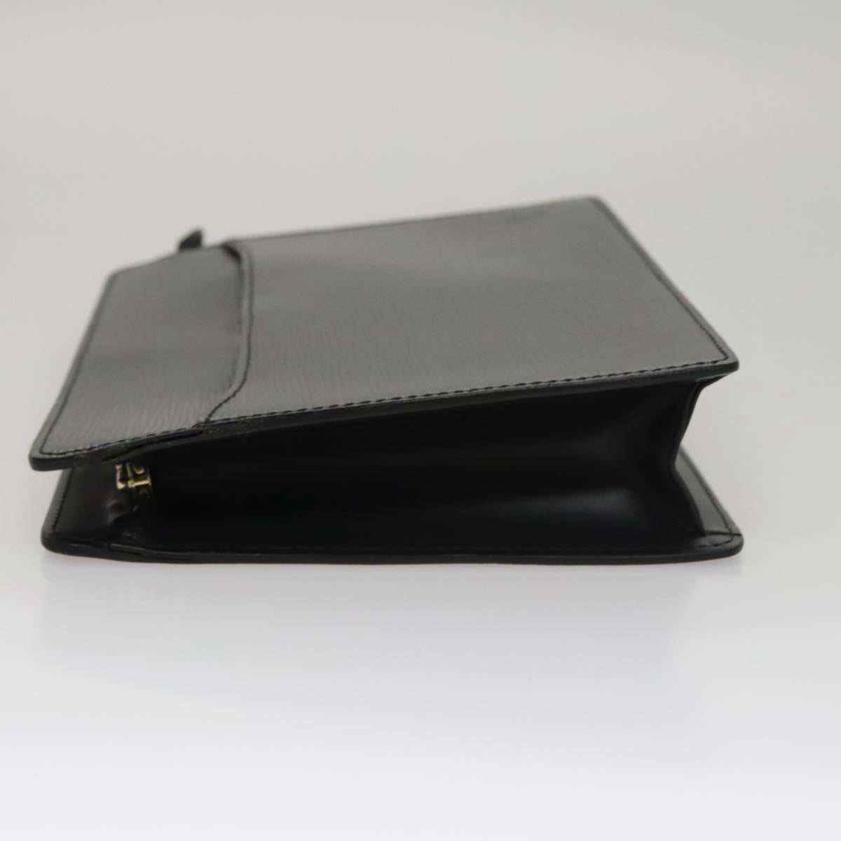LOUIS VUITTON Epi Pochette Homme Clutch Bag Black Noir M52522 LV Auth 111337