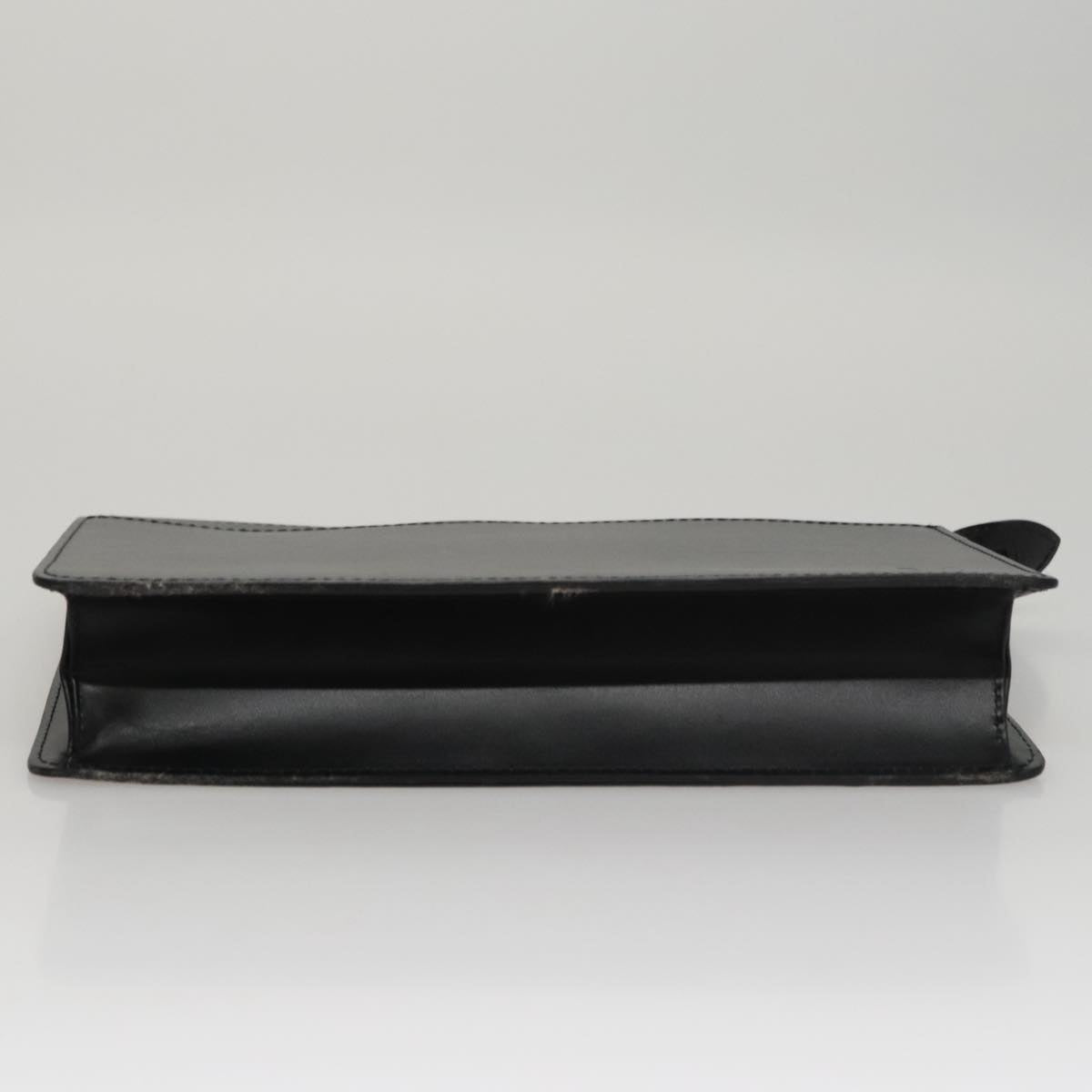 LOUIS VUITTON Epi Pochette Homme Clutch Bag Black Noir M52522 LV Auth 111337
