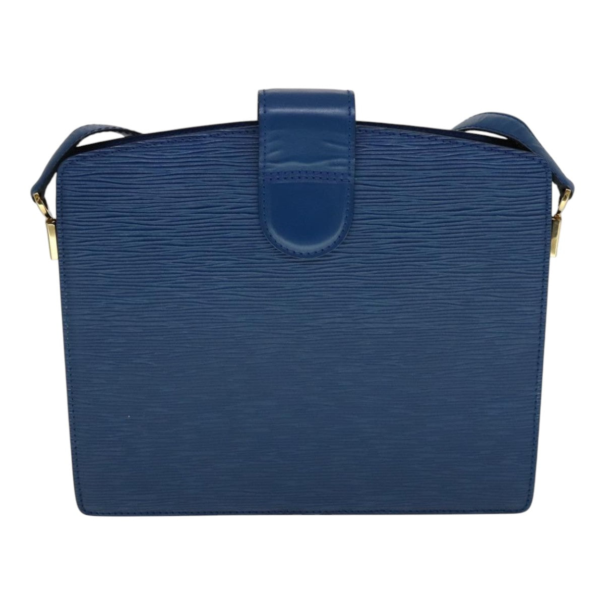 LOUIS VUITTON Epi Capuchin Shoulder Bag Blue M52345 LV Auth 111338