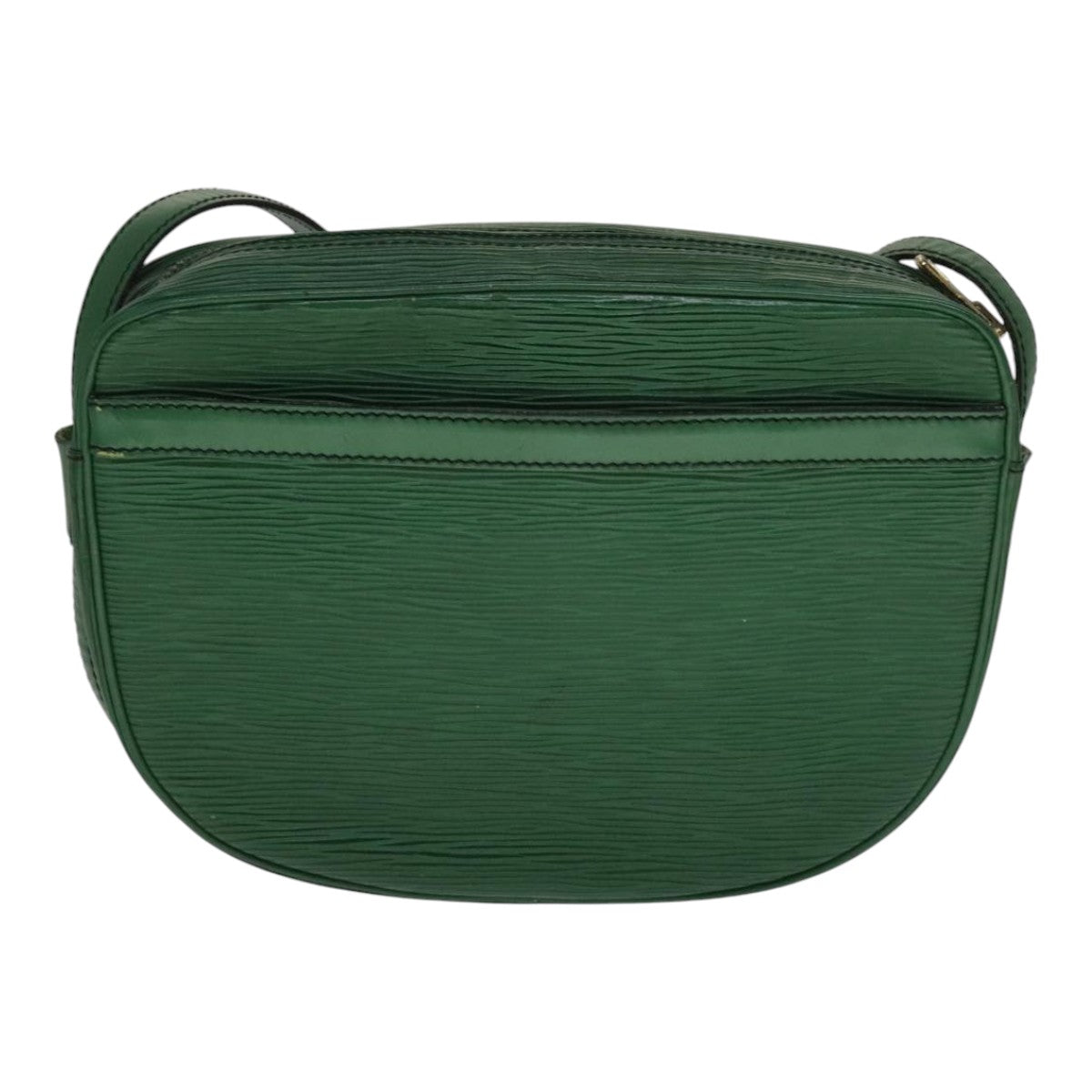 LOUIS VUITTON Epi Jeune Fille MM Shoulder Bag Green M52154 LV Auth 111341