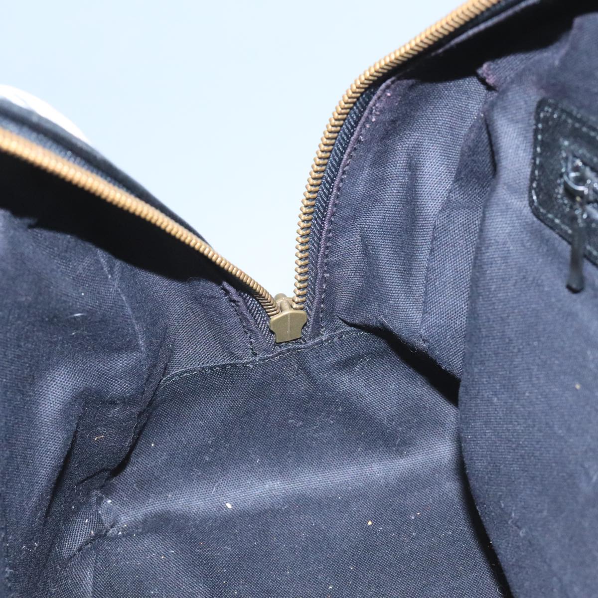 BURBERRY Nova Check Shoulder Bag Canvas Leather Beige Auth 111365V