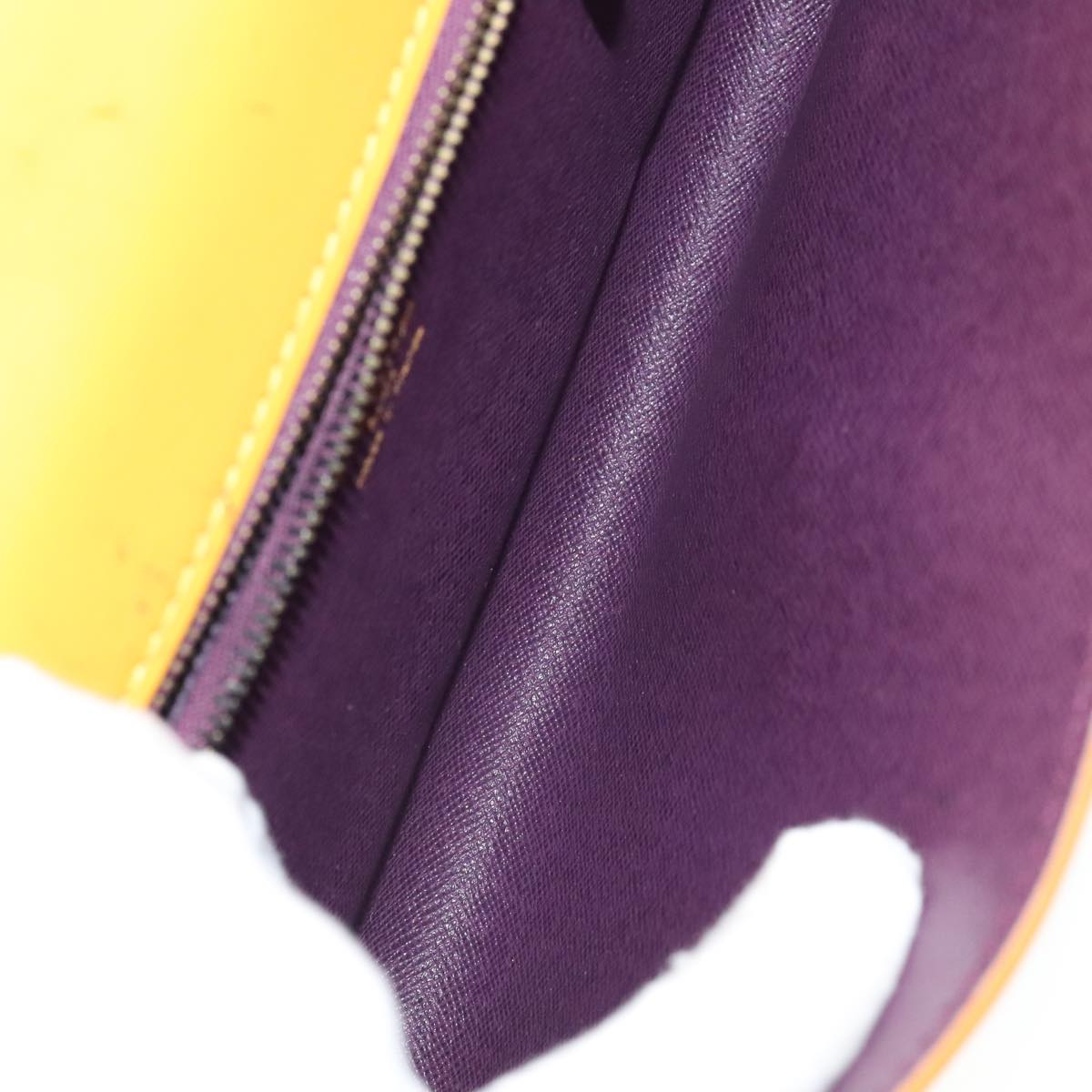 LOUIS VUITTON Epi Arsch Shoulder Bag Yellow M52579 LV Auth 111372