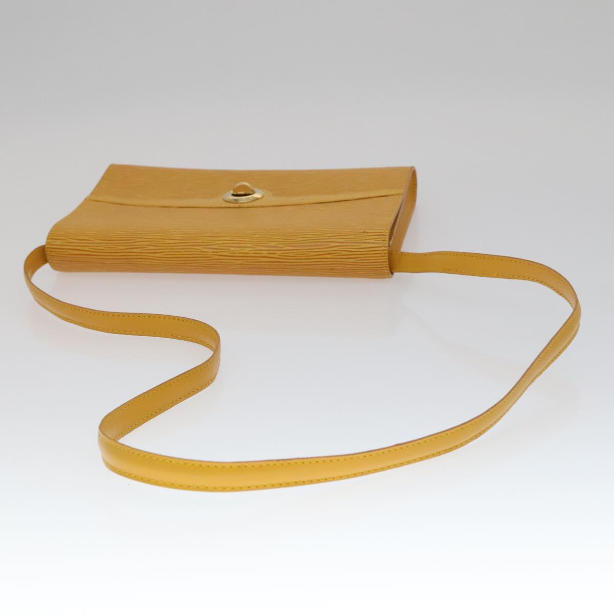 LOUIS VUITTON Epi Arsch Shoulder Bag Yellow M52579 LV Auth 111372