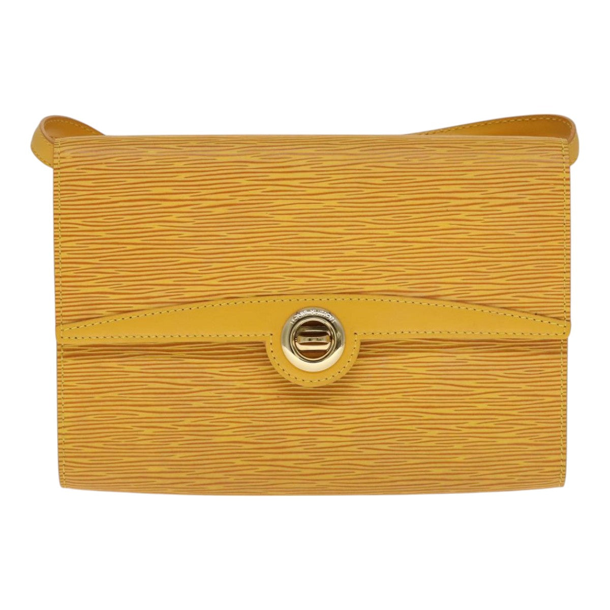 LOUIS VUITTON Epi Arsch Shoulder Bag Yellow M52579 LV Auth 111373
