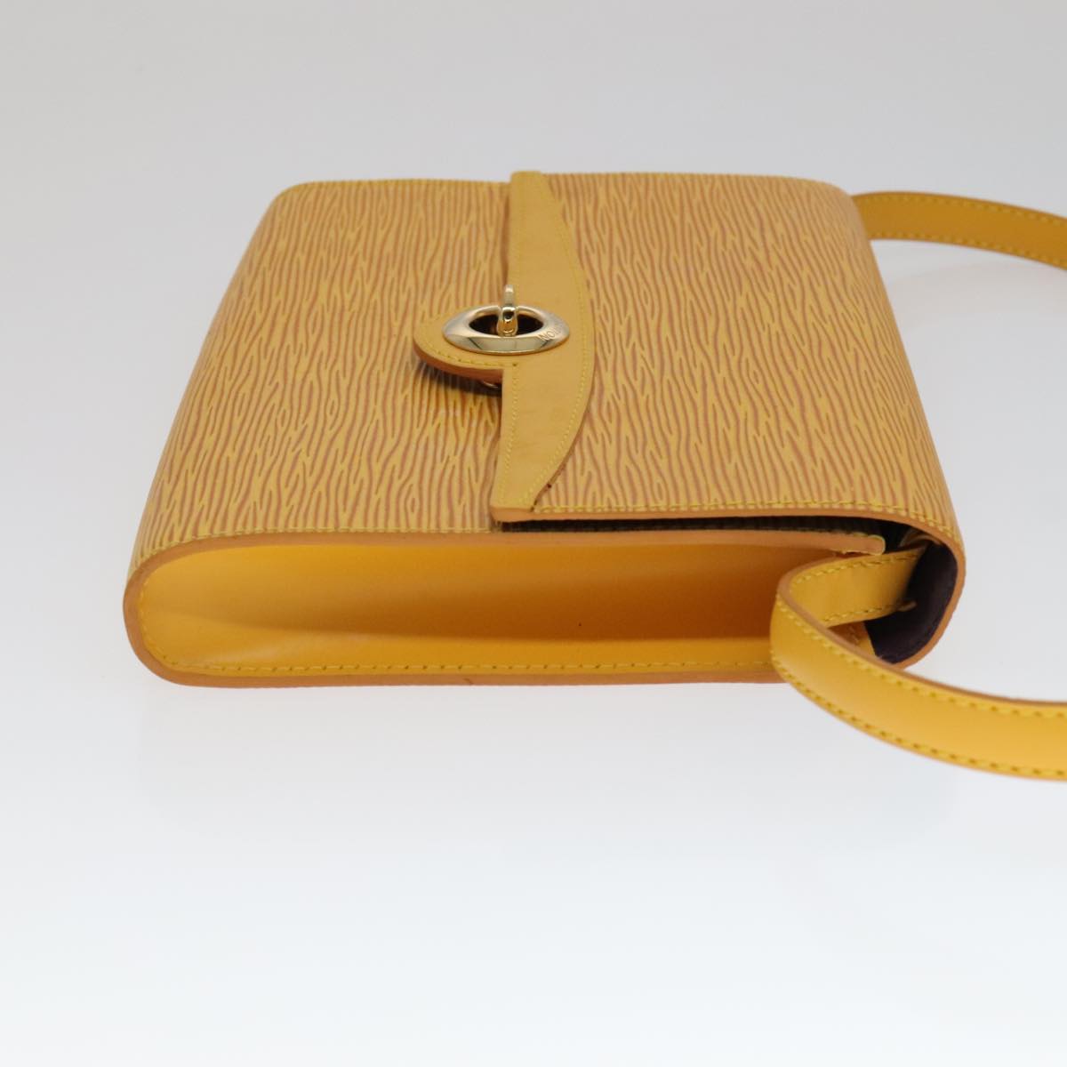LOUIS VUITTON Epi Arsch Shoulder Bag Yellow M52579 LV Auth 111373