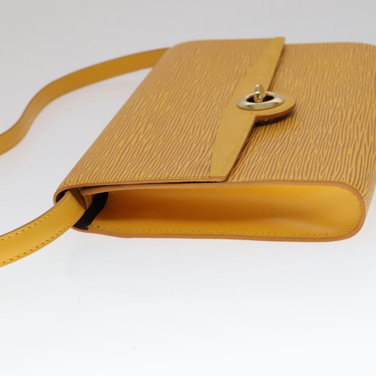 LOUIS VUITTON Epi Arsch Shoulder Bag Yellow M52579 LV Auth 111373