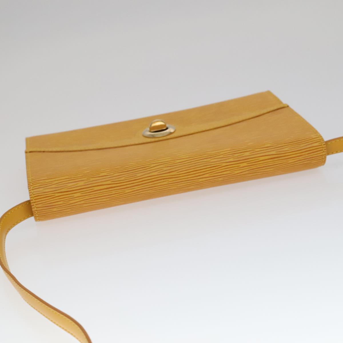 LOUIS VUITTON Epi Arsch Shoulder Bag Yellow M52579 LV Auth 111373