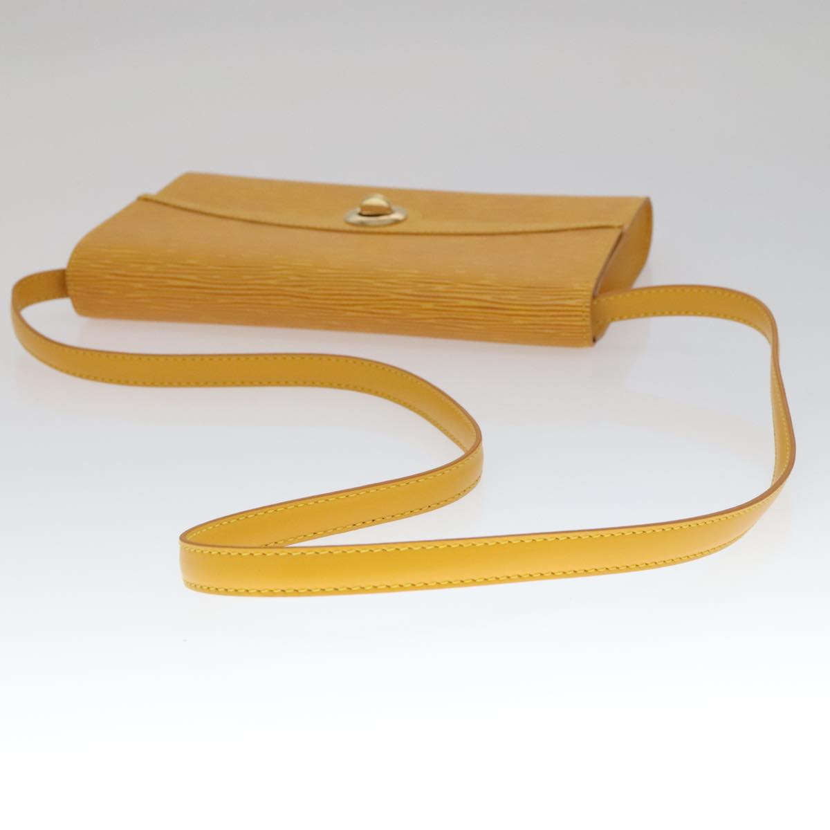 LOUIS VUITTON Epi Arsch Shoulder Bag Yellow M52579 LV Auth 111373