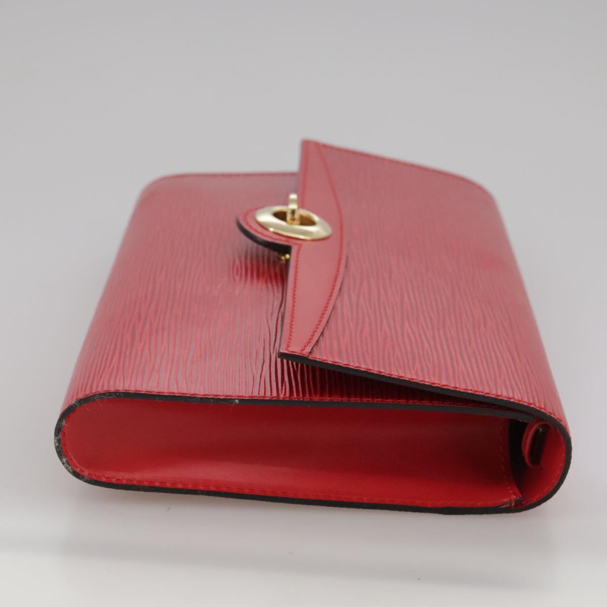 LOUIS VUITTON Epi Pochette Arche Shoulder Bag Red M52577 LV Auth 111418