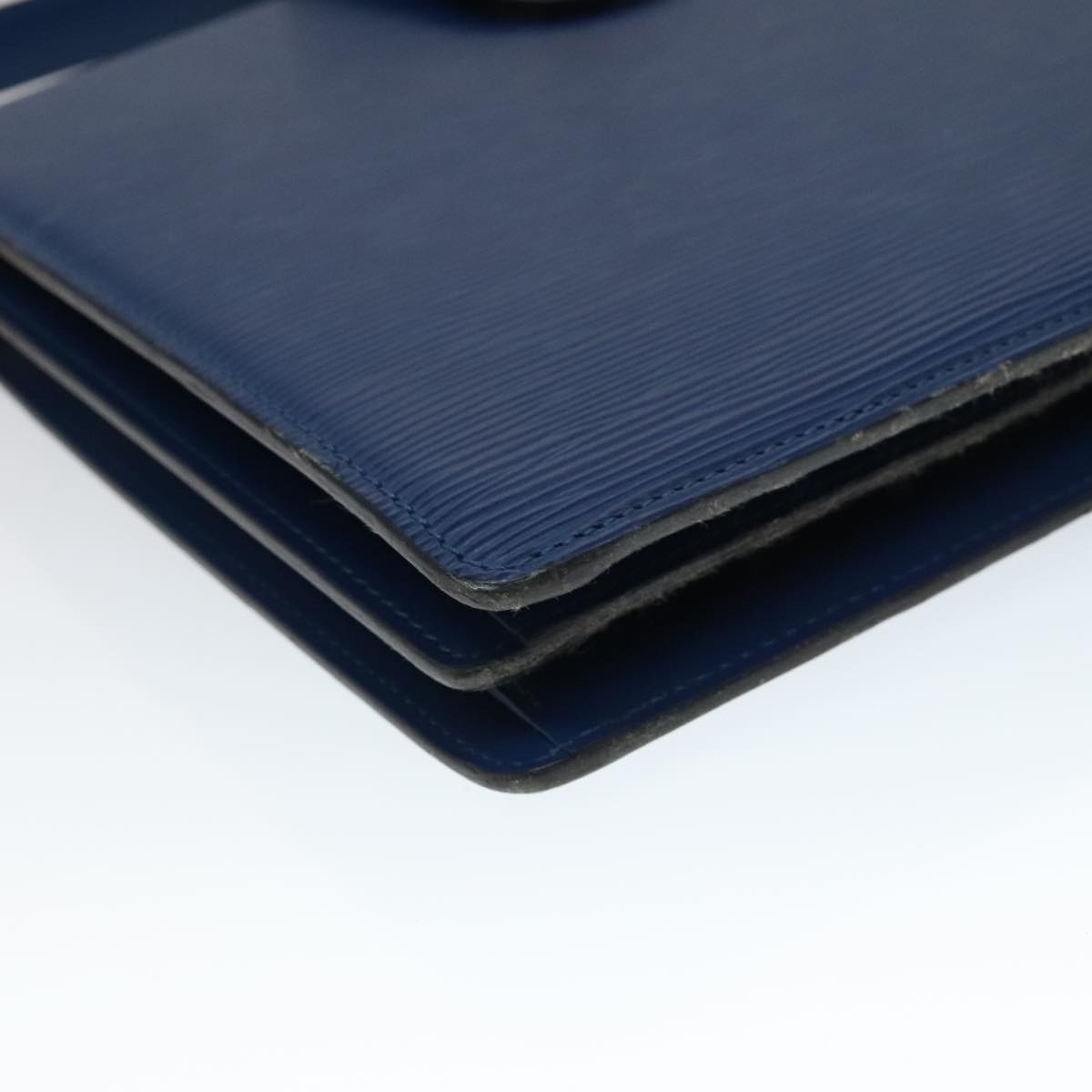 LOUIS VUITTON Epi Capuchin Shoulder Bag Blue M52345 LV Auth 111419
