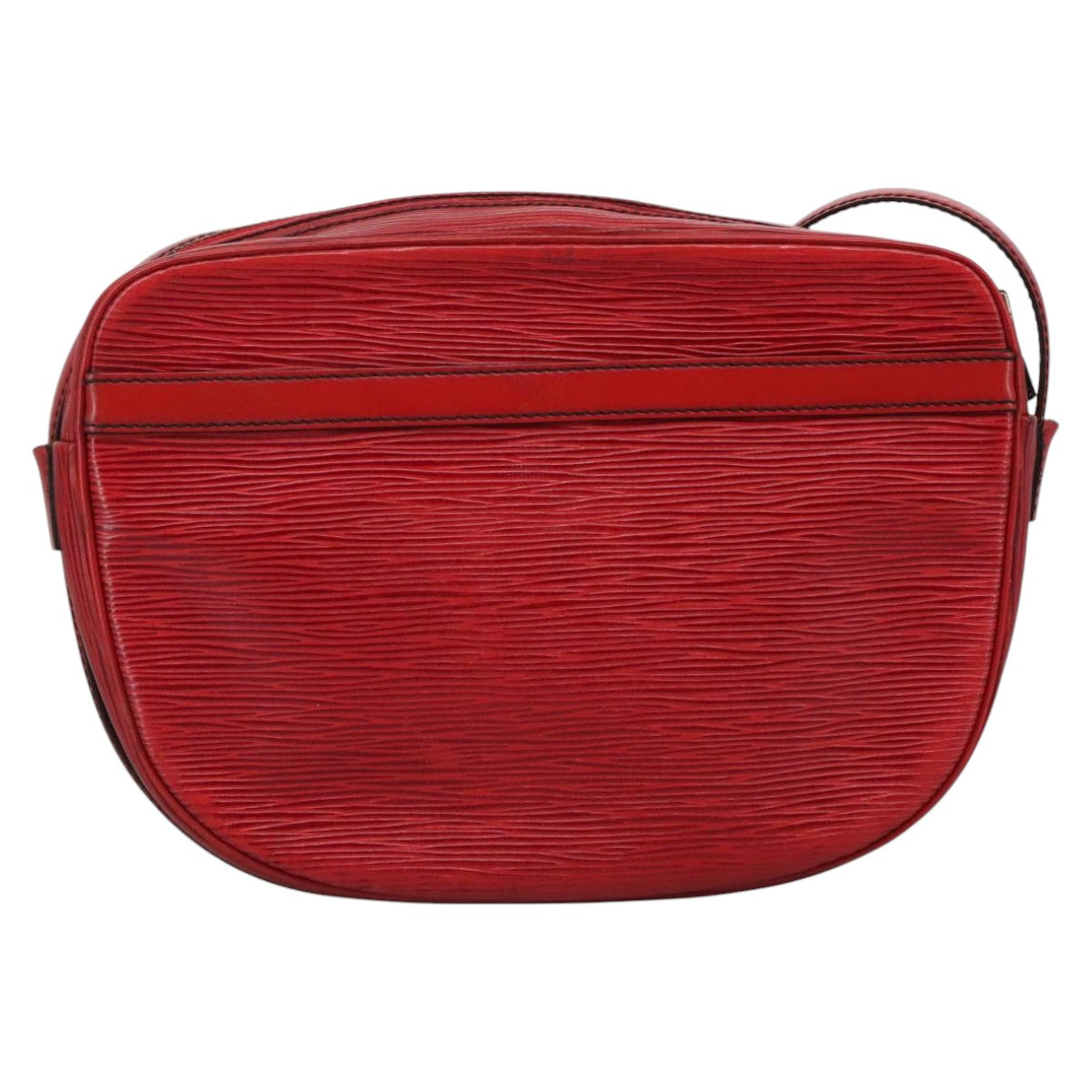 LOUIS VUITTON Epi Jeune Fille MM Shoulder Bag Red M52157 LV Auth 111421
