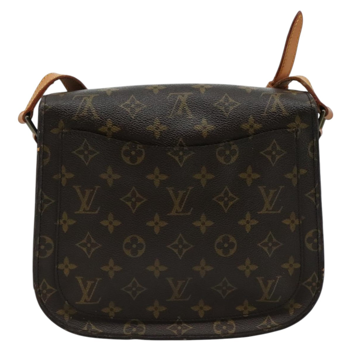 LOUIS VUITTON Monogram Saint Cloud GM Shoulder Bag M51242 LV Auth 111427