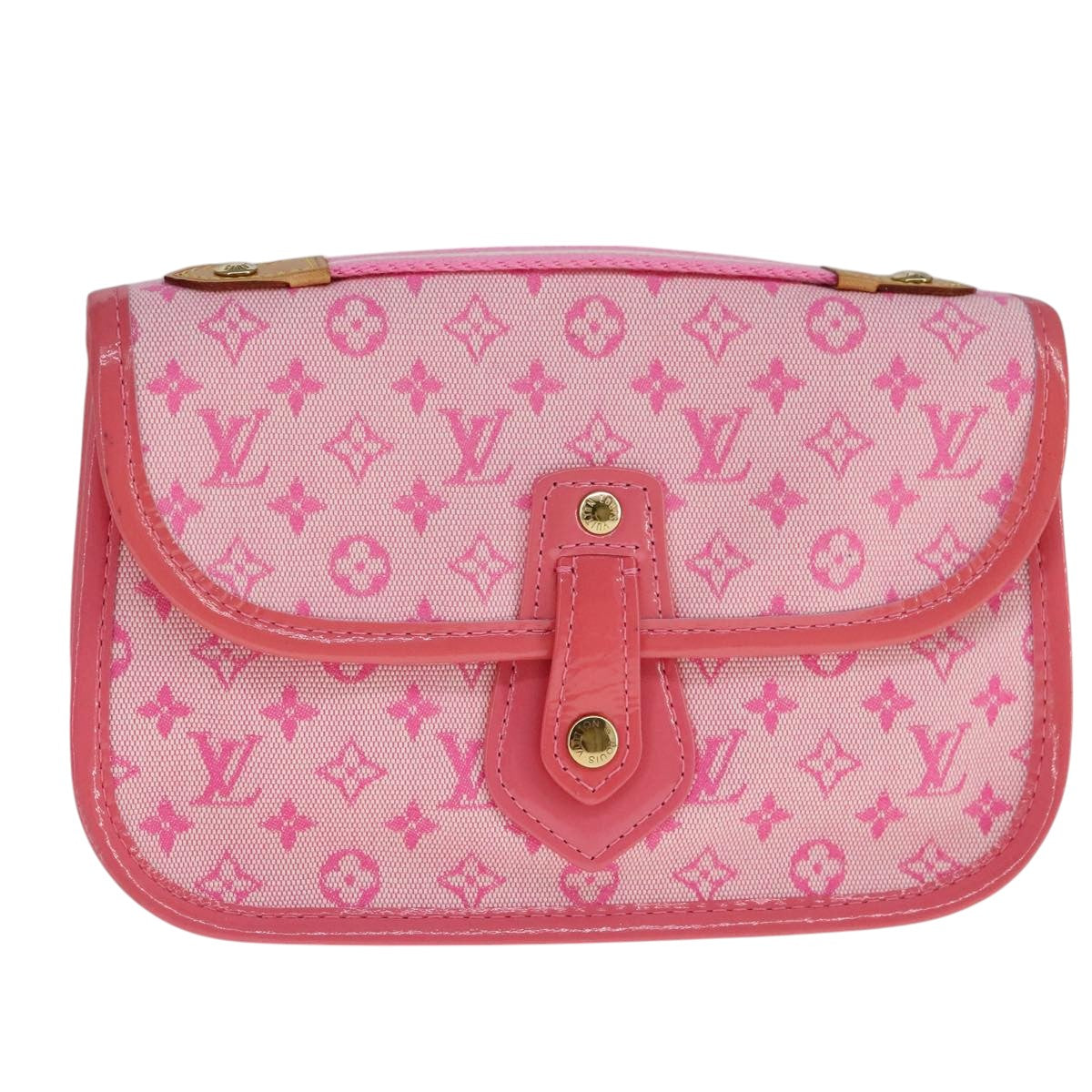 LOUIS VUITTON Monogram Mini Trousse Marie Kate Strawberry M92934 Auth 111458AV